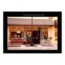 Wake Up and smell the coffee posters