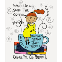 Wake up and smell the coffee t-shirts