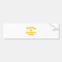 Wake Up Happy ... Sleep With an Architect Bumper Sticker