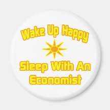 Wake Up Happy ... Sleep With an Economist Fridge Magnets