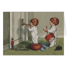 Wake up It's Christmas Greeting Cards