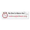 WAKE UP JACKSON bumper stickers by wakeupjackson WAKE UP JACKSON bumper stickers