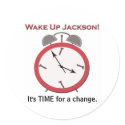 WAKE UP JACKSON large stickers by wakeupjackson WAKE UP JACKSON large stickers