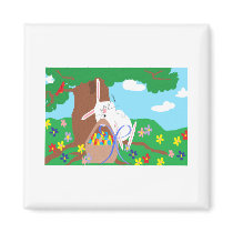Wake up, Lil' Bunny! magnets