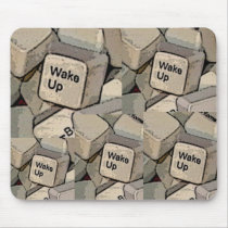 Wake UP! Mousepad