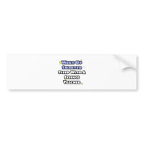 Wake Up Smarter...Sleep With a Science Teacher bumper stickers