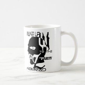 wake up to the party wickedzombies.com mug