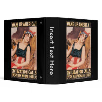 Wake Up World War II Binder