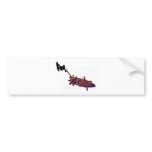 Wakeboard All Bomber Bumper Sticker
