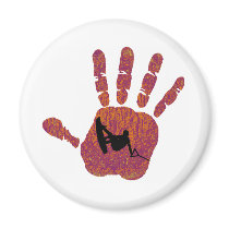 Wakeboard All Hands Refrigerator Magnets