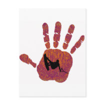 Wakeboard All Hands Post Card