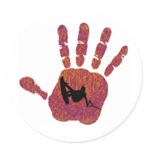 Wakeboard All Hands Stickers