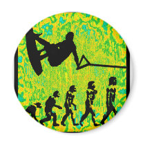 Wakeboard All Progressions Refrigerator Magnets