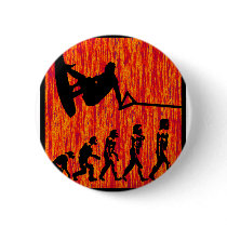 wakeboard always progression pinback button