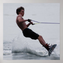 Wakeboard Angle Poster