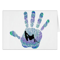 Wakeboard Baja Sourced Greeting Cards