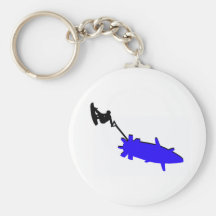 Wakeboard Bomb Blues Keychain