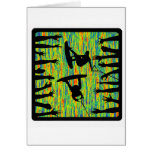 Wakeboard Cable Duo Greeting Cards