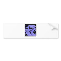 Wakeboard Double Hitch Bumper Sticker