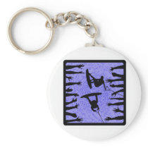 Wakeboard Double Hitch Keychains