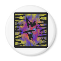 Wakeboard double UP Magnets