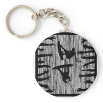 Wakeboard dueling Boarders Keychains