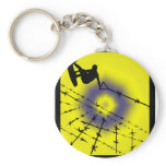 Wakeboard Flip Back Keychain