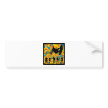 Wakeboard Gone Rockin Bumper Stickers