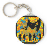 Wakeboard Gone Rockin Key Chain