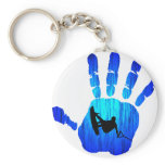 Wakeboard Hand Trust Key Chains