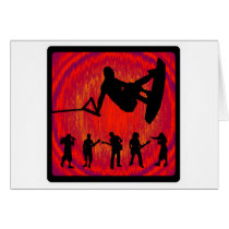 Wakeboard Head Band Card