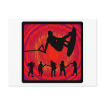 Wakeboard Head Band Post Card