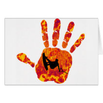Wakeboard Hot Brand Greeting Card