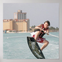 Wakeboard Jump Print
