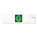 Wakeboard Mashed Mixes Bumper Stickers