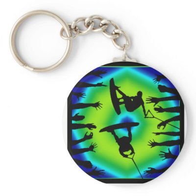 Wakeboard Mashed Mixes Key Chains