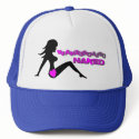 Wakeboard Naked Men's Baseball Hat