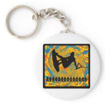 Wakeboard New Education Keychain