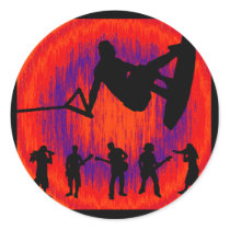 Wakeboard Next Souls Round Stickers