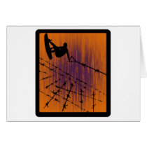 Wakeboard No Deception Greeting Card