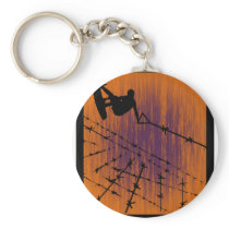 Wakeboard No Deception Keychain