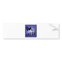 Wakeboard Ocean Progress Bumper Sticker