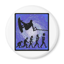 Wakeboard Ocean Progress Refrigerator Magnets