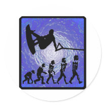 Wakeboard Ocean Progress Sticker