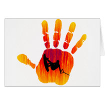 Wakeboard Palm Stake Cards