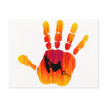 Wakeboard Palm Stake Post Cards