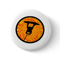 Wakeboard Raley Takes Pinback Button
