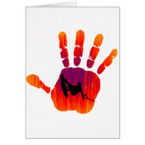 Wakeboard Red Handed Card