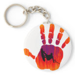 Wakeboard Red Handed Key Chain