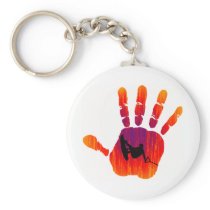 Wakeboard Red Handed Key Chains
